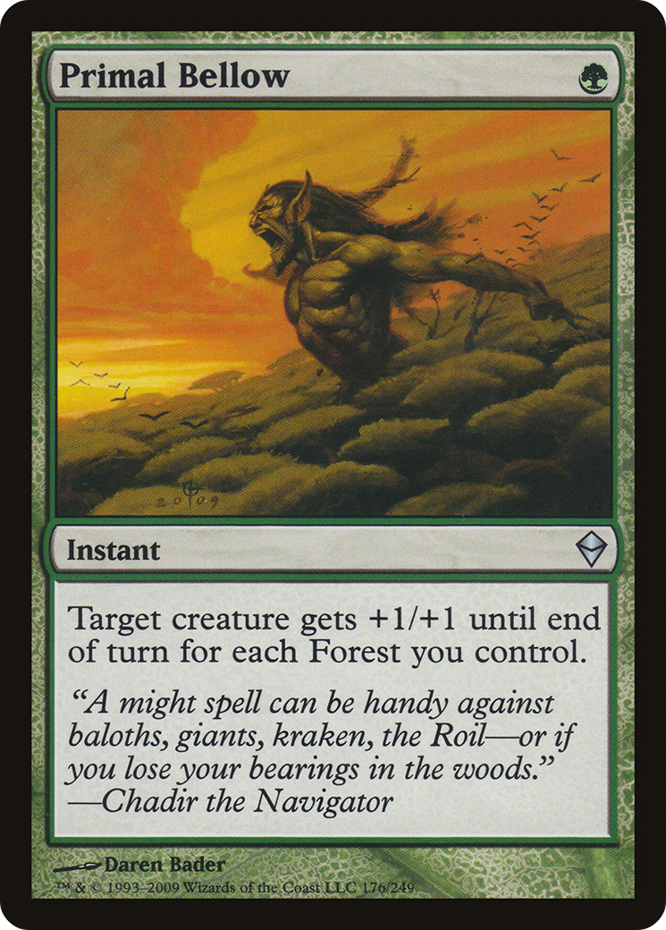 Primal Bellow (ZEN-176) - Zendikar