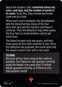 Booster Sleuth // Booster Sleuth (cont'd) (MKHM-003) - Kaldheim Minigames