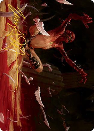 Bone Shards Art Card (Gold-Stamped Signature) (ASMH2-027) - Art Series: Modern Horizons 2