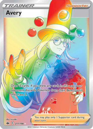 Avery (Secret) - Holofoil SWSH06 Chilling Reign - Secret Rare