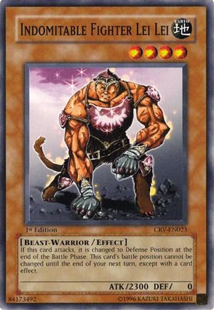 Indomitable Fighter Lei Lei (CRV-EN023) - Cybernetic Revolution Unlimited