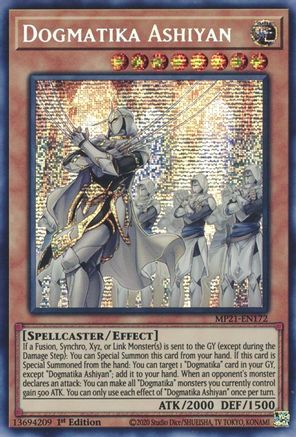Dogmatika Ashiyan (MP21-EN172) - 2021 Tin of Ancient Battles 1st Edition