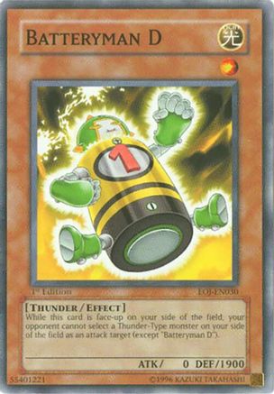 Batteryman D (EOJ-EN030) - Enemy of Justice Unlimited