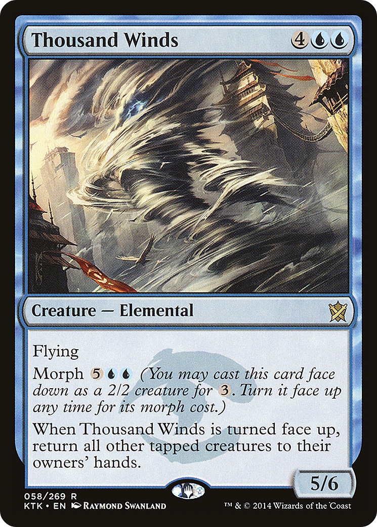 Thousand Winds (KTK-058) - Khans of Tarkir