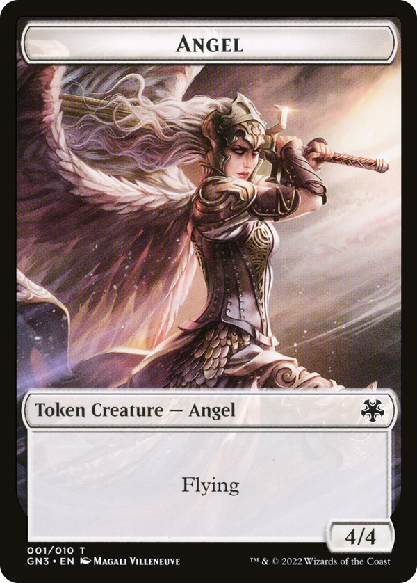 Angel (TGN3-001) - Game Night: Free-for-All Tokens Foil