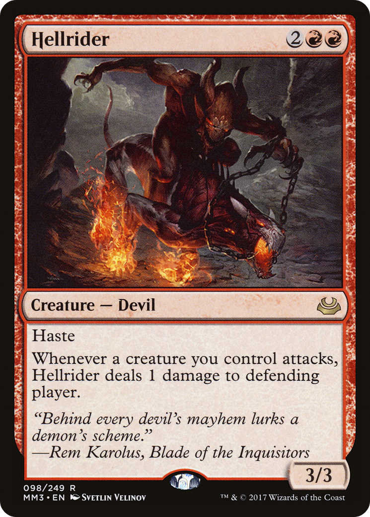 Hellrider (MM3-098) - Modern Masters 2017