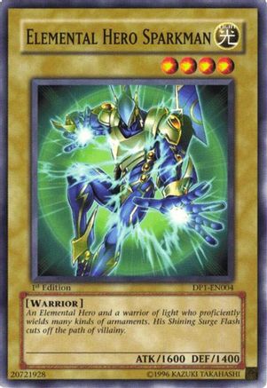 Elemental Hero Sparkman (DP1-EN004) - Duelist Pack 1: Jaden Yuki Unlimited