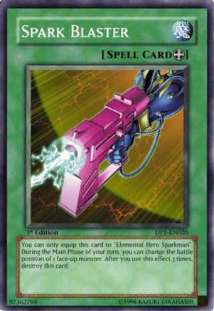 Spark Blaster (DP1-EN020) - Duelist Pack 1: Jaden Yuki Unlimited