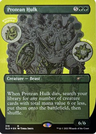 Protean Hulk (Foil Etched) (SLD-319) - Secret Lair Drop Series Foil