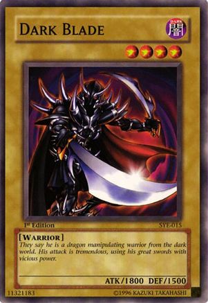 Dark Blade (SYE-015) - Starter Deck: Yugi Evolution 1st Edition