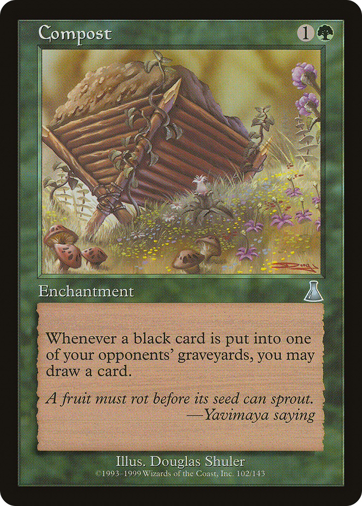 Compost (UDS-102) - Urza's Destiny Foil