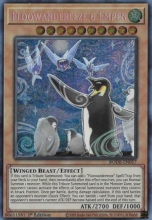 Floowandereeze & Empen (BODE-EN017) - Burst of Destiny 1st Edition