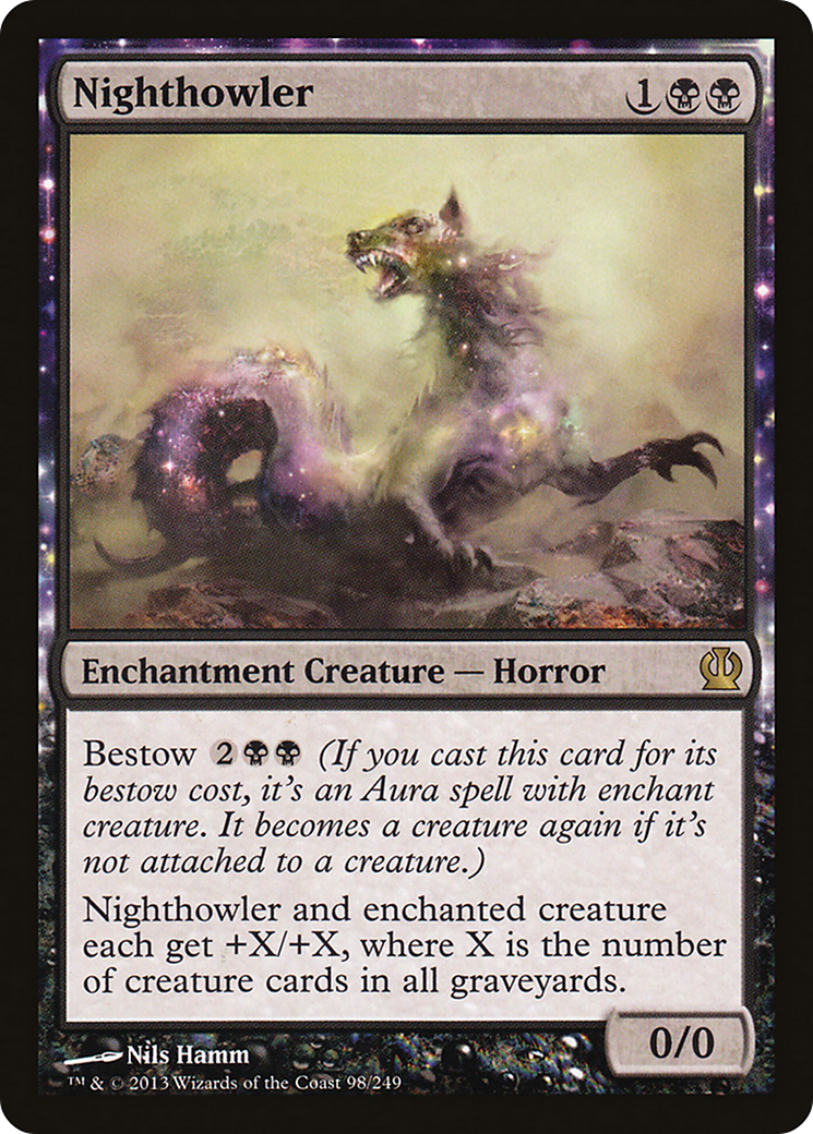 Nighthowler (THS-098) - Theros: (enchantment)