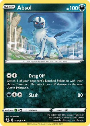 Absol 164 SWSH08 Fusion Strike - Rare