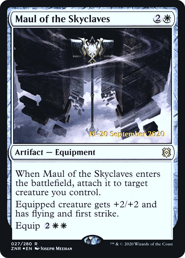 Maul of the Skyclaves (PRE-027) - Zendikar Rising Promos Foil