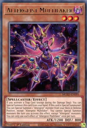 Altergeist Multifaker (MGED-EN095) - Maximum Gold: El Dorado 1st Edition