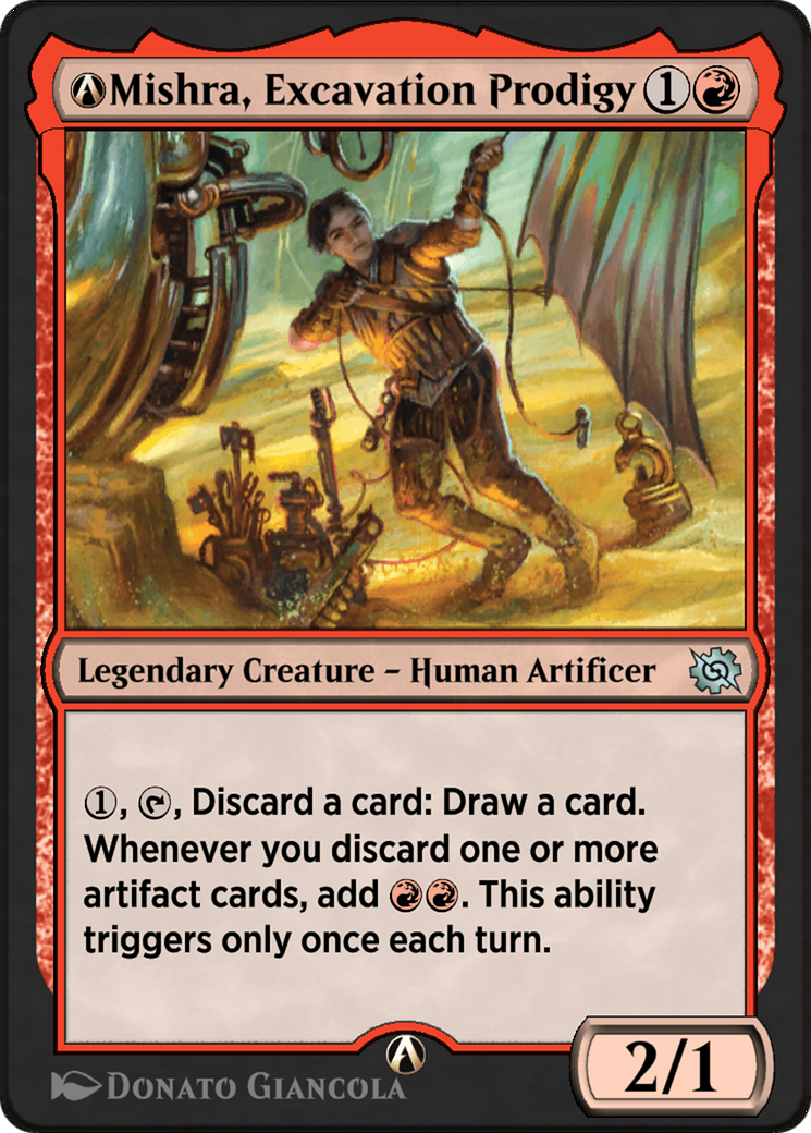 A-Mishra, Excavation Prodigy (BRO-A-140) - The Brothers' War