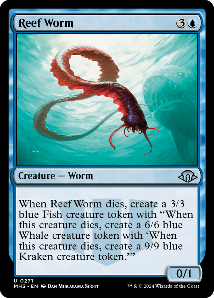 Reef Worm (MH3-271) - Modern Horizons 3