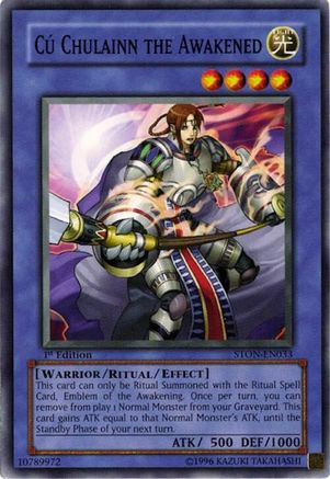 Cu Chulainn the Awakened (STON-EN033) - Strike of Neos Unlimited