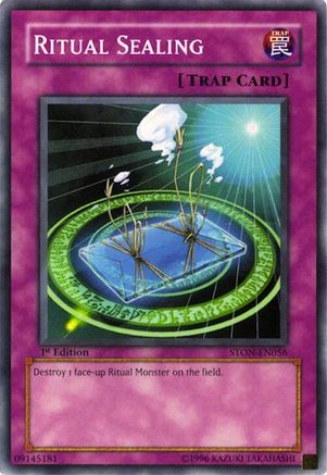 Ritual Sealing (STON-EN056) - Strike of Neos Unlimited