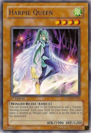 Harpie Queen (FOTB-EN020) - Force of the Breaker Unlimited