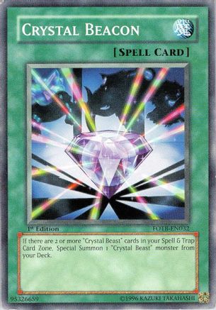 Crystal Beacon (FOTB-EN032) - Force of the Breaker 1st Edition