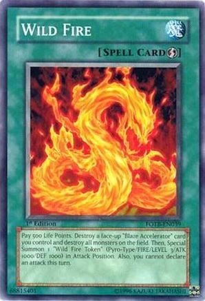 Wild Fire (FOTB-EN039) - Force of the Breaker Unlimited