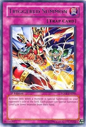 Triggered Summon (FOTB-EN046) - Force of the Breaker Unlimited
