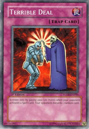 Terrible Deal (FOTB-EN050) - Force of the Breaker 1st Edition