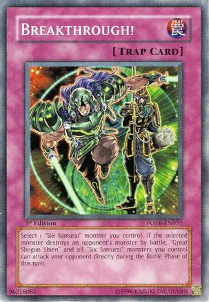 Breakthrough! (FOTB-EN051) - Force of the Breaker Unlimited