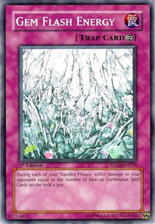 Gem Flash Energy (FOTB-EN059) - Force of the Breaker Unlimited