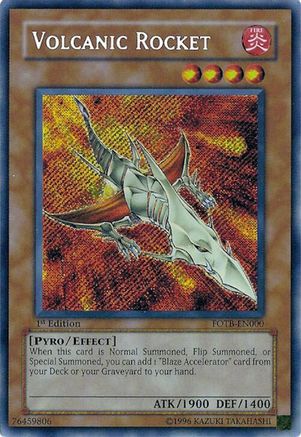 Volcanic Rocket (FOTB-EN000) - Force of the Breaker Unlimited