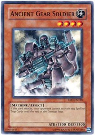 Ancient Gear Soldier (DR3-EN188) - Dark Revelation Volume 3 Unlimited