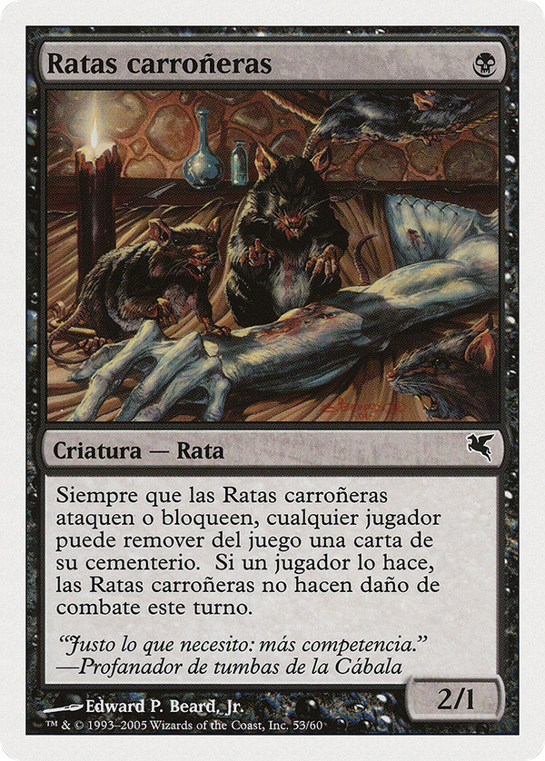 Carrion Rats (Spanish) - "Ratas carroneras" (A53) (PSAL-A53) - Salvat 2005
