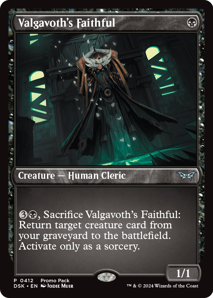 Valgavoth's Faithful (PPDSK-412) - Duskmourn: House of Horror
