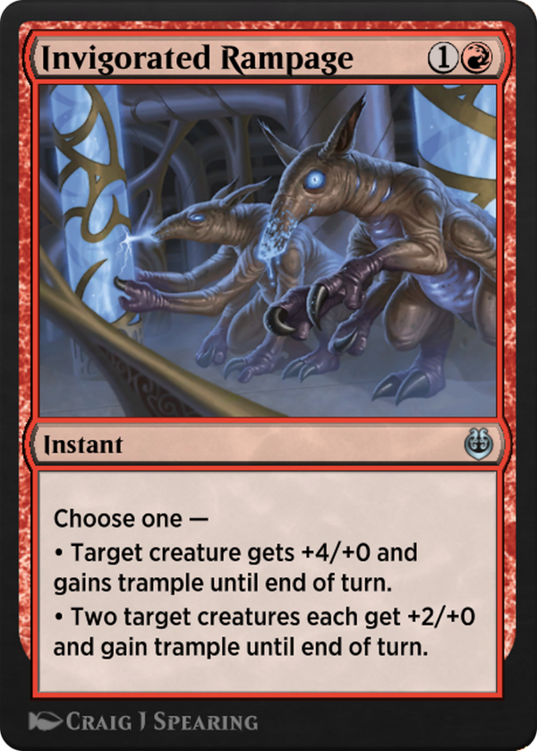 Invigorated Rampage (KLR-132) - Kaladesh Remastered
