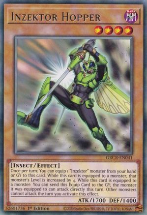 Inzektor Hopper (GRCR-EN041) - The Grand Creators 1st Edition