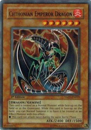 Chthonian Emperor Dragon (TAEV-EN019) - Tactical Evolution Unlimited