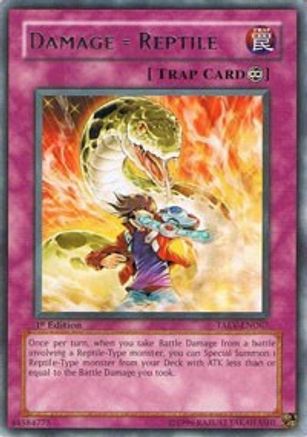 Damage = Reptile (TAEV-EN067) - Tactical Evolution Unlimited