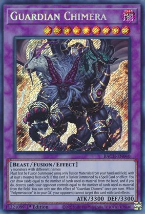 Guardian Chimera (BACH-EN040) - Battle of Chaos 1st Edition