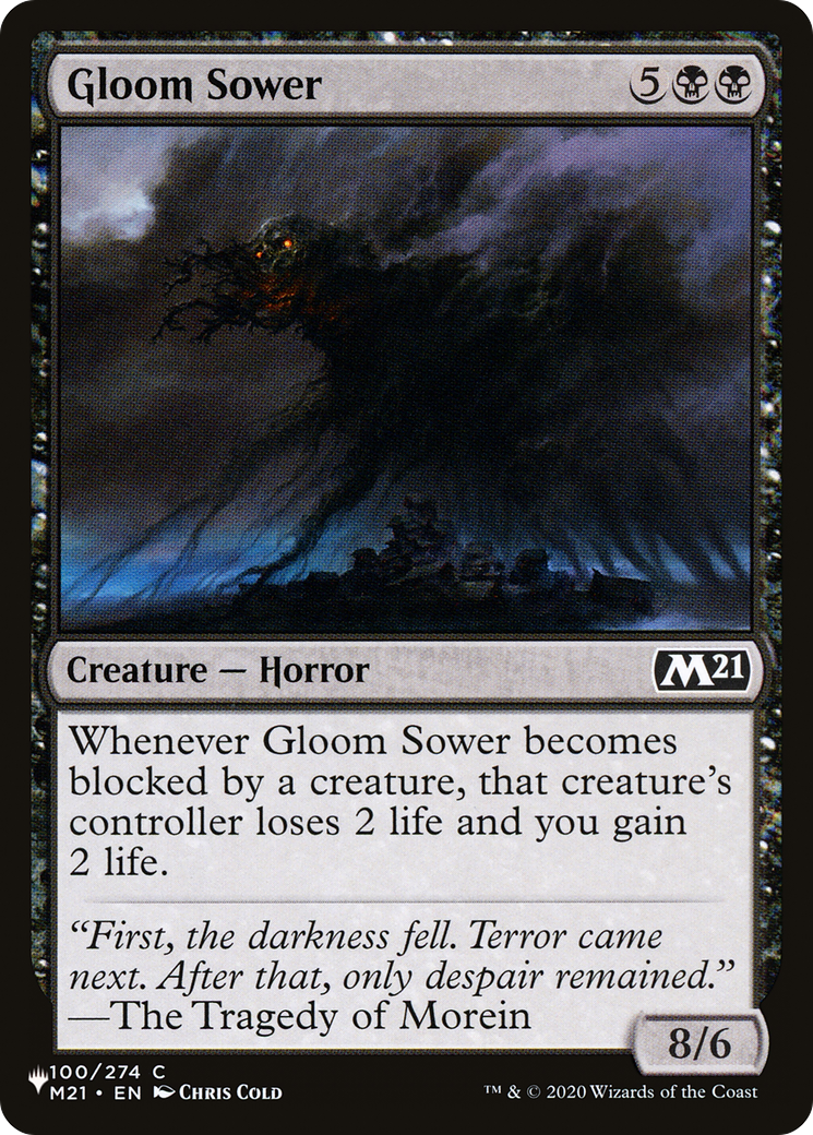 Gloom Sower (LIST-100/274) - The List