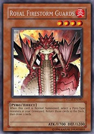 Royal Firestorm Guards (GLAS-EN087) - Gladiator's Assault 1st Edition