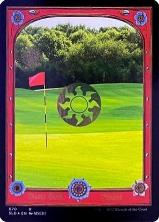 Plains // Battlefield Forge (SLD-670) - Secret Lair Drop Series Foil
