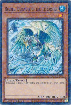 Blizzed, Defender of the Ice Barrier (Duel Terminal) (HAC1-EN029) - Hidden Arsenal: Chapter 1 1st Edition