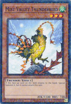 Mist Valley Thunderbird (Duel Terminal) (HAC1-EN056) - Hidden Arsenal: Chapter 1 1st Edition
