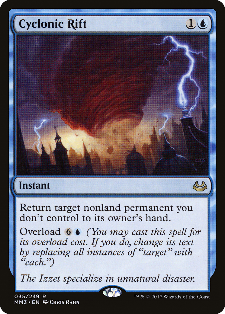 Cyclonic Rift (MM3-035) - Modern Masters 2017 Foil