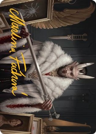 Lord Xander, the Collector Art Card (Gold-Stamped Signature) (ASSNC-029) - Art Series: Streets of New Capenna