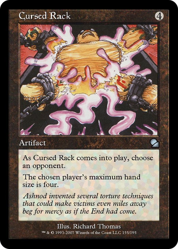 Cursed Rack (ME1-155) - Masters Edition Foil