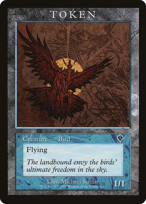 Bird Token (INV) (MPRP-) - Magic Player Rewards 2001