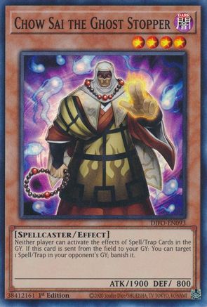 Chow Sai the Ghost Stopper (DIFO-EN093) - Dimension Force 1st Edition